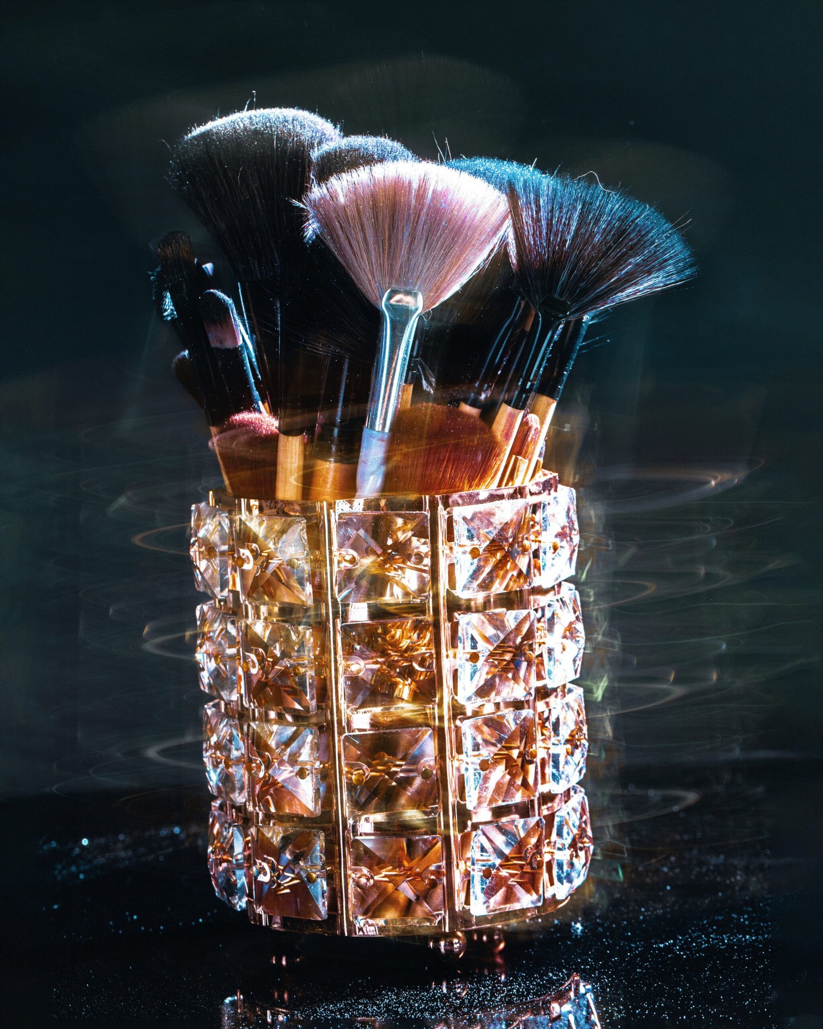 360-Degree Rotating Acrylic Makeup Organizer