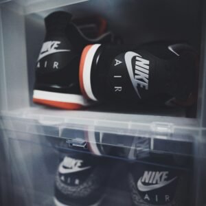 Transparent Stackable Shoe Storage Boxes